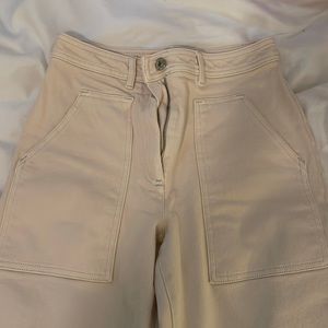 Wilfred free creme high waisted pants